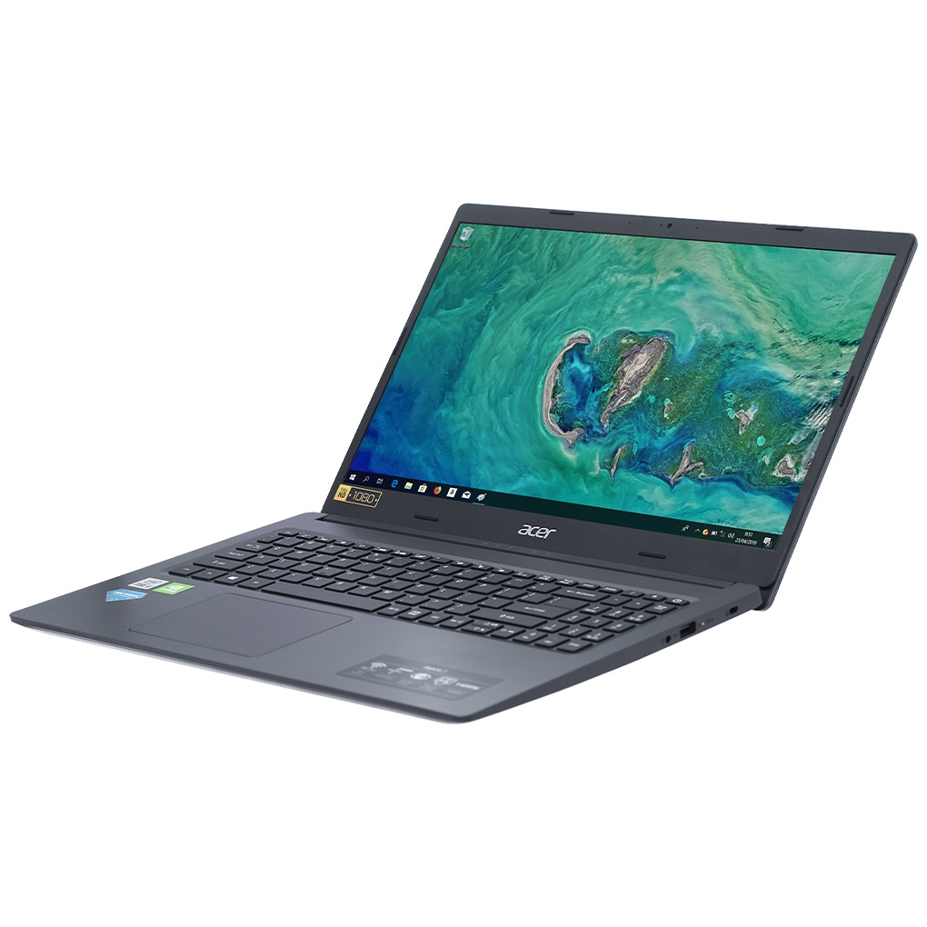 Laptop Acer Aspire A315 57G 32QP i3 1005G1/4GB/256GB/2GB MX330/15.6"F/Win11//Đen - Hàng chính hãng