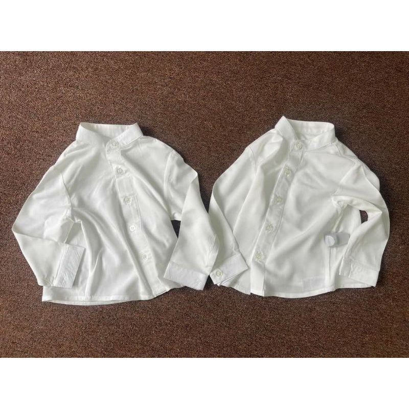 Áo sơ mi dài tay bé trai