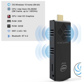 PC Stick mini windows 10 64bit và Android, Ram 2GB, EMMC 32G, Z3735F