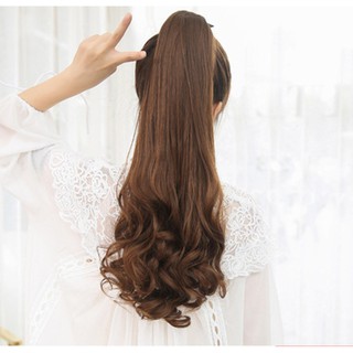 TÓC GIẢ NỮ CỘT XOĂN DÀI HÀN QUỐC