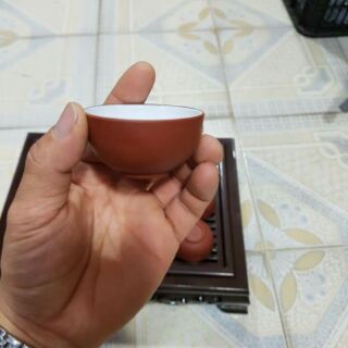 Ấm chén rồng và khay trà hoa