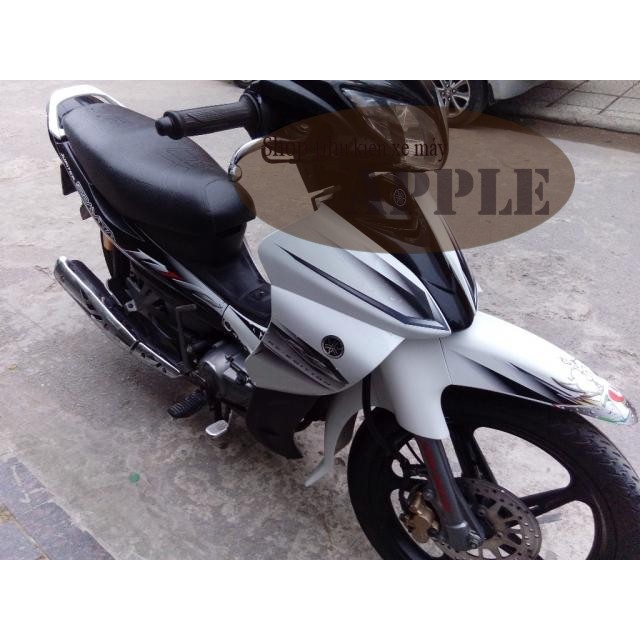 Bộ dàn áo nhựa nguyên sinh ABS xe JUPITER MX MẮT CÁO , JUPITER GRAVITA Màu Trắng - A2103