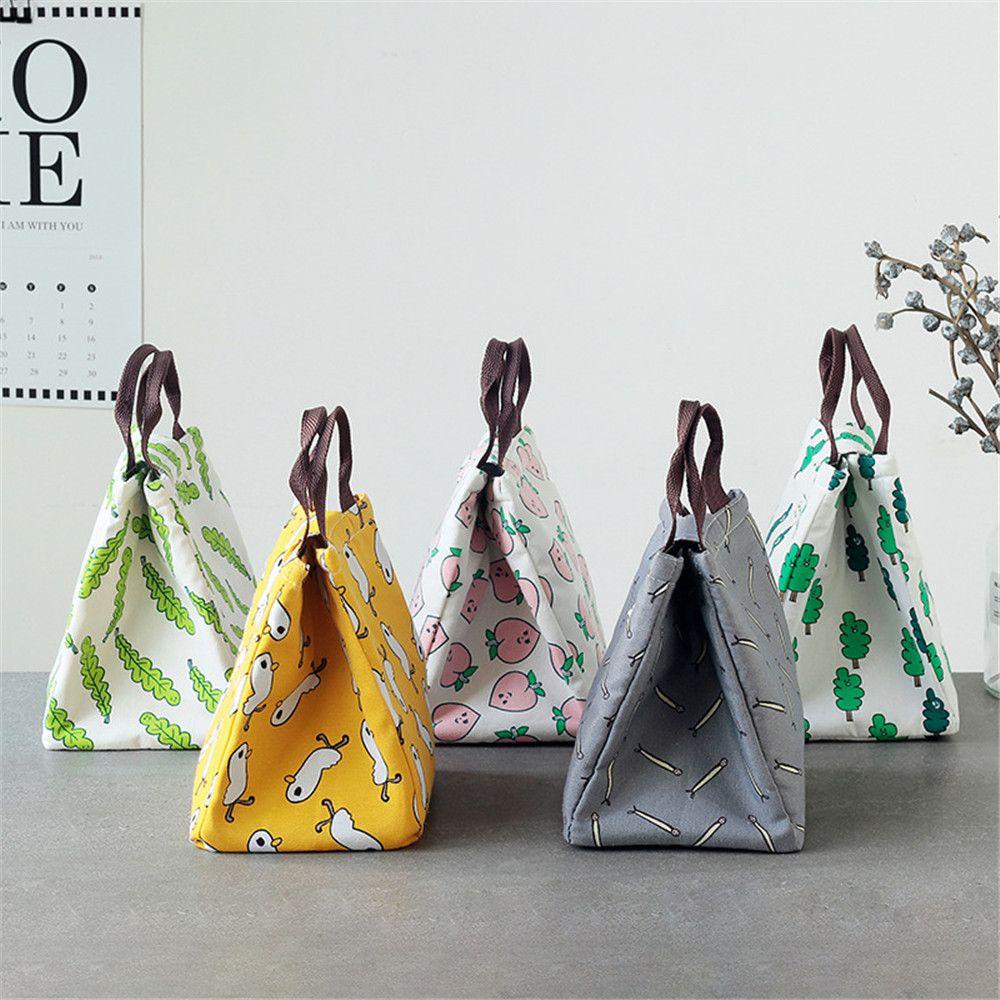 Túi Đựng Hộp Cơm Trưa Họa Tiết Hoạt Hình Dễ Thương