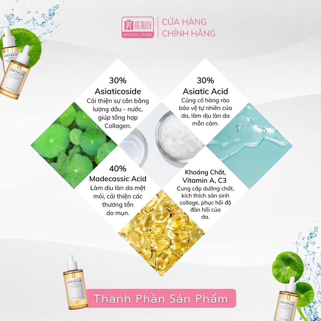 Tinh chất rau má dưỡng da Skin1004 Madagascar Centella Ampoule chai 55ml