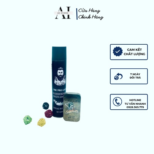 COMBO gôm sáp THE PRO LOCK + Wax Sawensito Trượt Vàng Professional Deluxe tạo kiểu giữ nếp cho tóc. HÀNG CHÍNH HÃNGStore