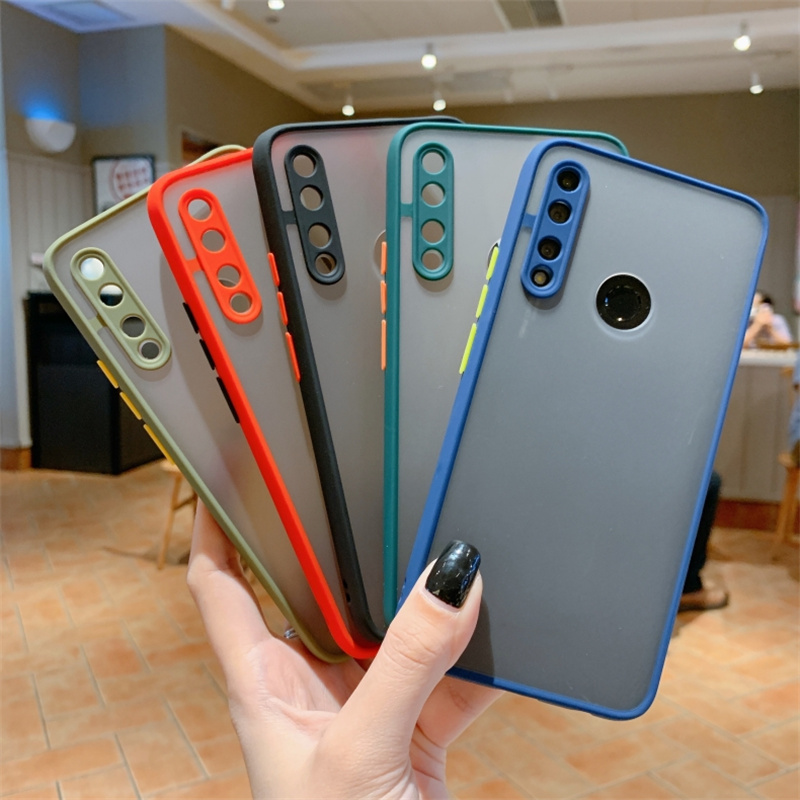 Ốp lưng mặt nhám chống sốc cho Huawei Y9 Prime Y6 Pro 2019 Nova 5i Pro 3i 2i | WebRaoVat - webraovat.net.vn