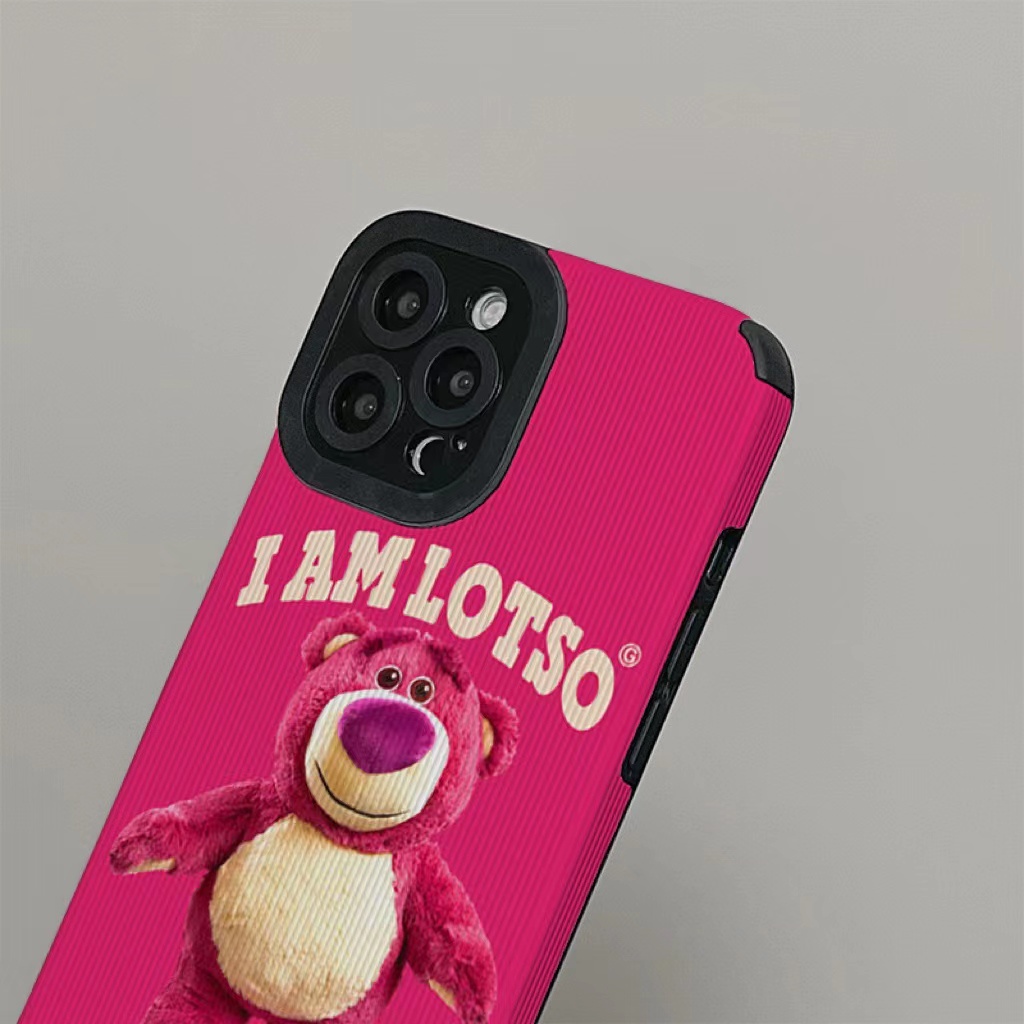 Ốp Điện Thoại Da In Hoạt Hình Gấu Toy Story Cho iphone 14 Pro Max i14 13 Pro Max i13 13pro 11 Pro Max i11 X XR Xs Max 7plus 8plus 12Pro 12 Pro Max