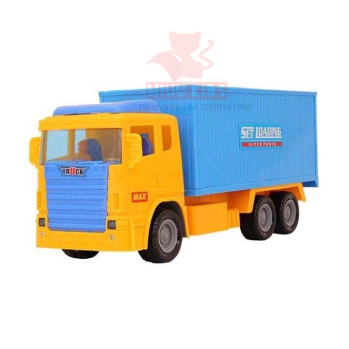 Đồ Chơi Xe  Chạy Bánh Đà Xe Ben Loại Lớn Hàng Việt Nam