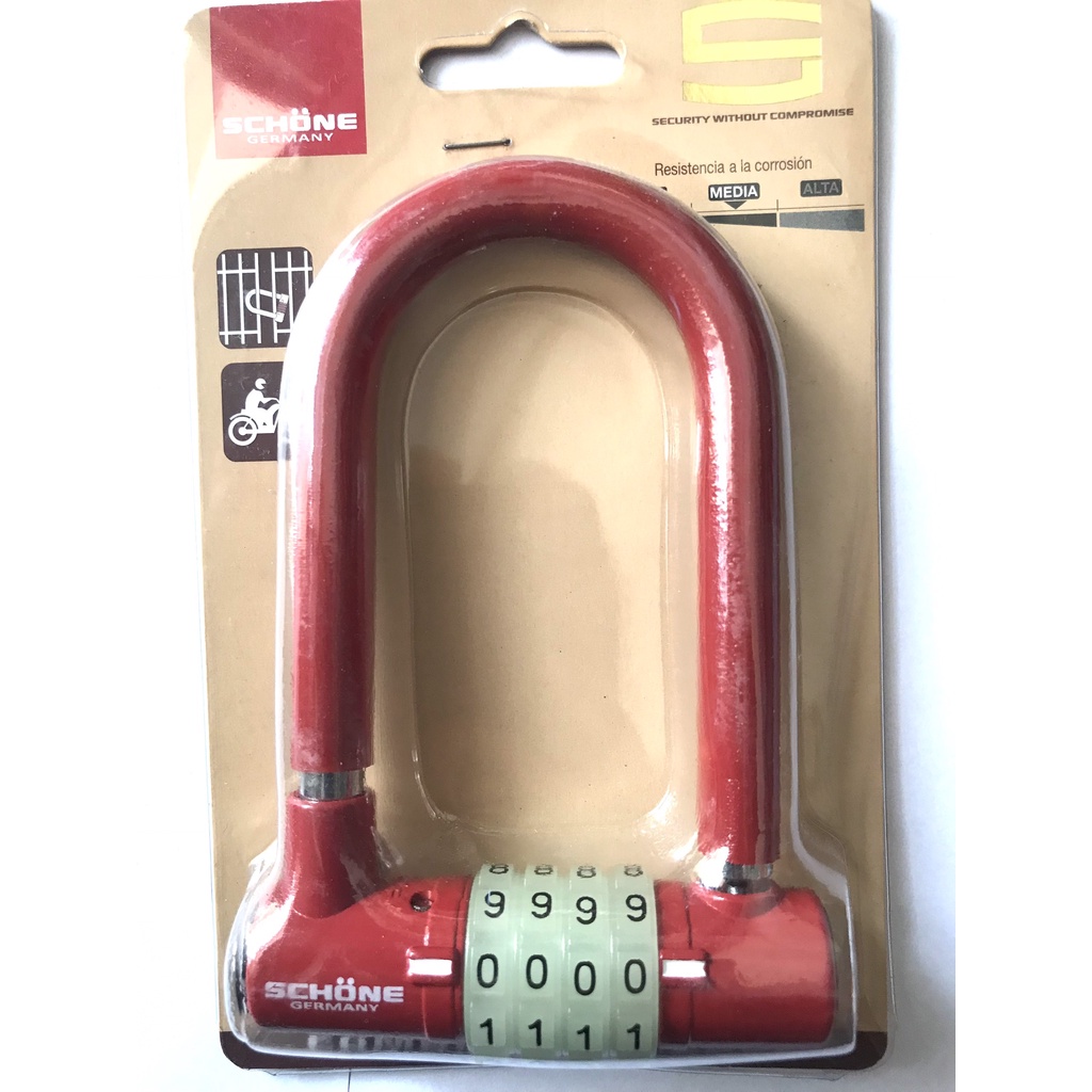 KHOÁ SỐ CHỮ U SC 802 CÀNG DÀI - KHOÁ XE, CỔNG - CÔNG NGHỆ ĐỨC