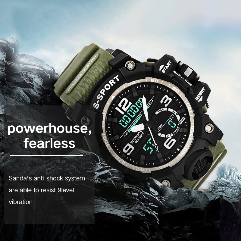 Bostanten Đồng Hồ Thể Thao Chống Sốc, Chống Thấm Nước Cho Nam | BigBuy360 - bigbuy360.vn