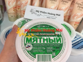 Bột đánh trắng răng nga 75gr - Date mới nhất