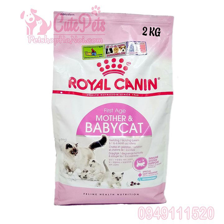 😻 Royal Canin BabyCat 34 2KG - Thức ăn mèo con - CutePets Phụ kiện chó mèo Pet shop Hà Nội