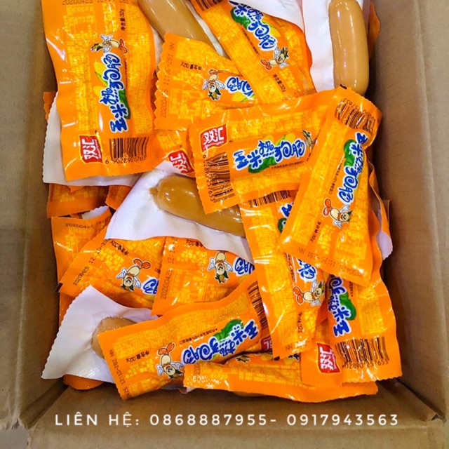 Combo 45 chiếc xúc xích ngô thơm ngon