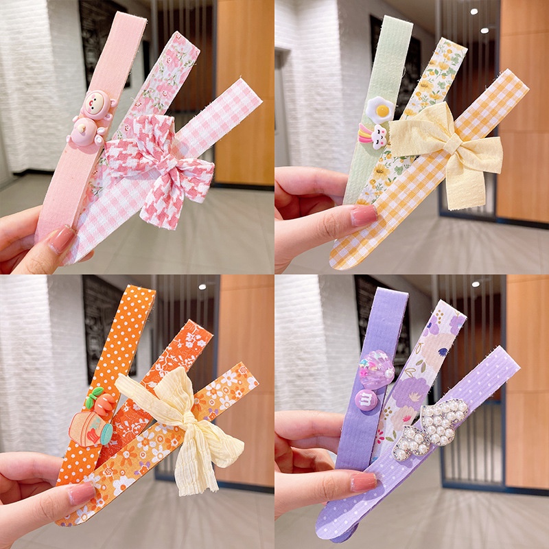 Băng Đô Cài Tóc Không Gây Đau Tóc Thời Trang Mùa Hè Cho Nữ