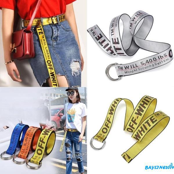 Dây nịt vải canvas kiểu dáng thể thao năng động dành cho cả nam và nữ