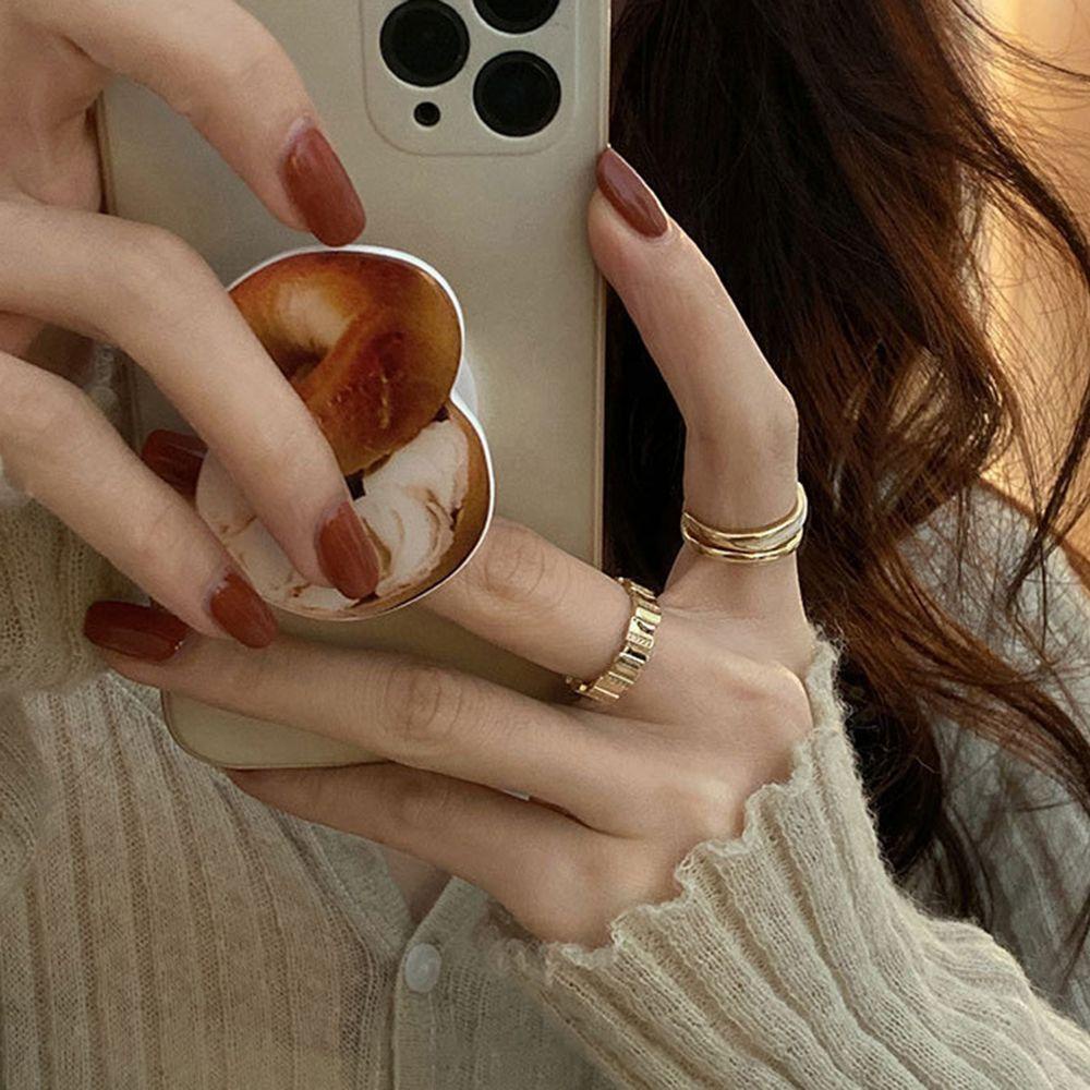 Nhẫn Thời Trang Phong Cách Hàn Quốc Cổ Điển Cho Nữ