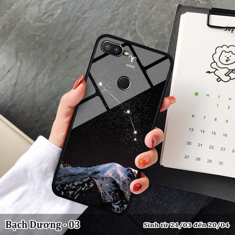 Ốp kính OPPO F9/ Realme 2 Pro in cung hoàng đạo