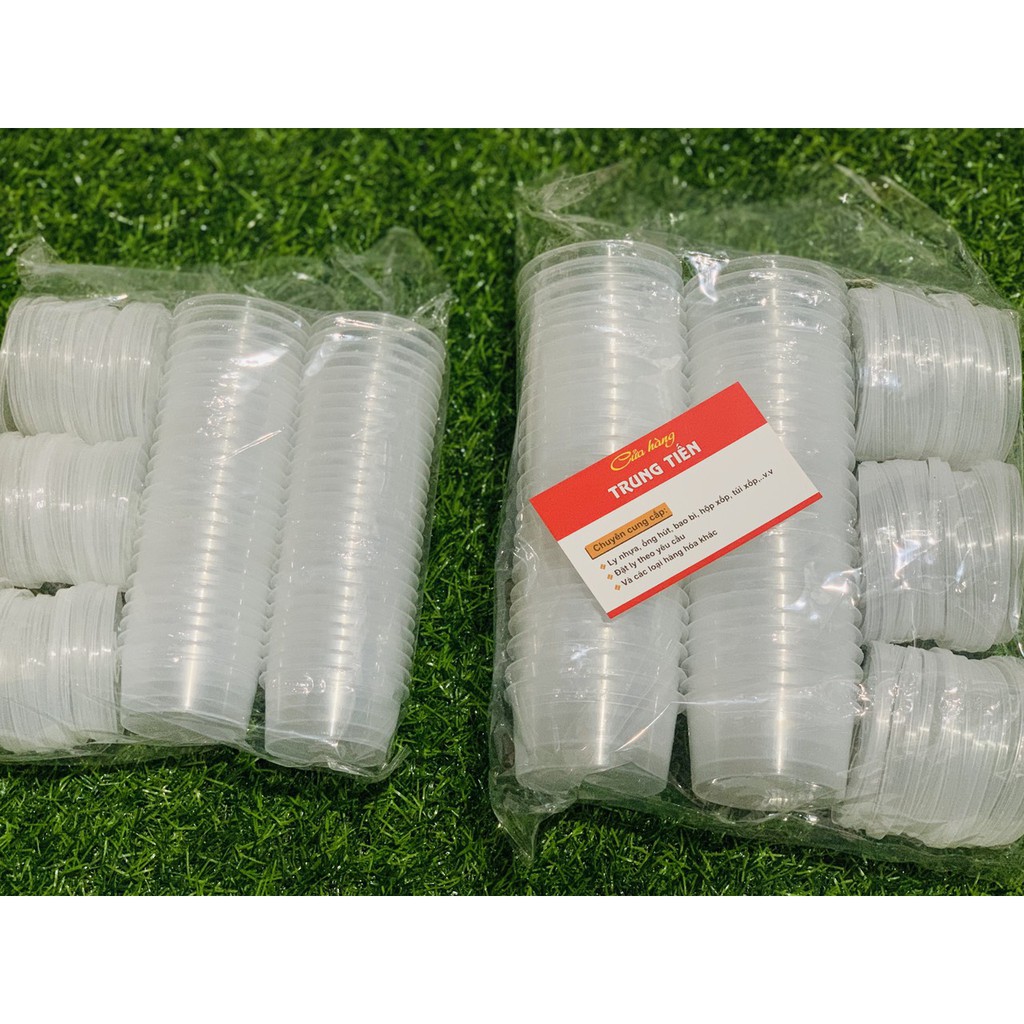 HỦ LÀM BÁNH FLAN- ĐỂ NƯỚC SỐT  - LỐC 50 HỦ