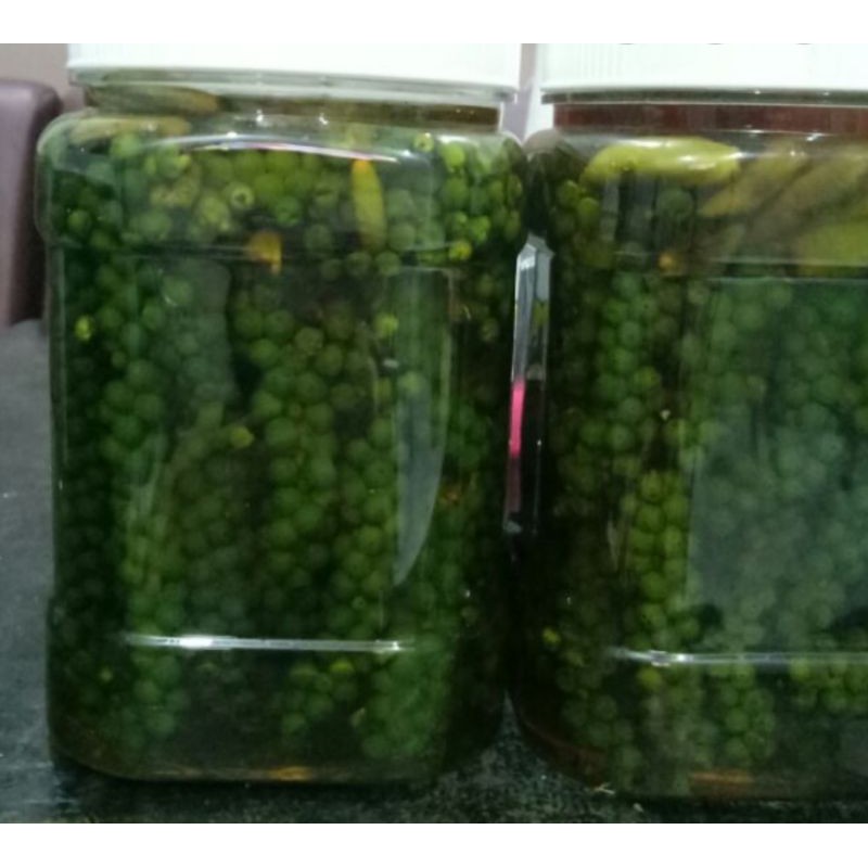 tiêu xanh ngâm 500g