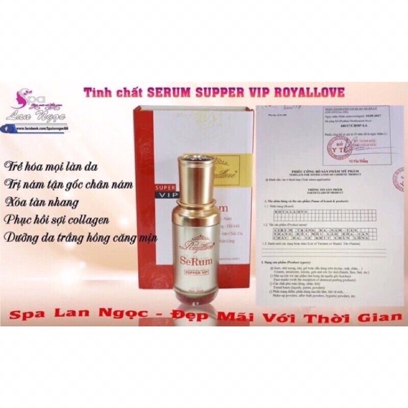 💎Serum nám SUPPER VIP ROYALLOVE-30ml 💎