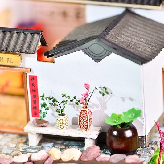 Nhà mô hình tự lắp ráp DIY - San Xuyên Biệt Phủ BM860