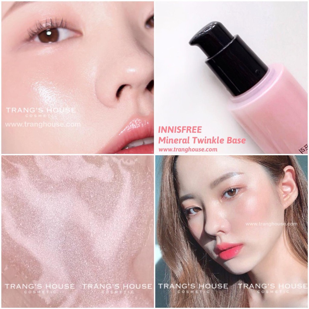 Kem Lót Dưỡng Ẩm Có Nhũ Innisfree Mineral Twinkle Base 30ml | BigBuy360 - bigbuy360.vn