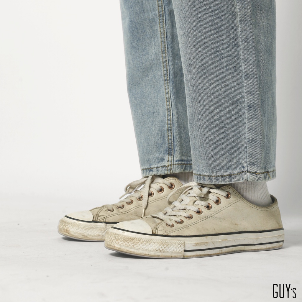 Quần jeans trơn JD108 GUY's Closet, Dáng suông, Nhiều màu