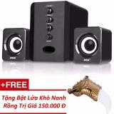 Bộ Loa Máy Tính USB SADA D202 + Tặng Bật Lửa Khò Nanh Rồng