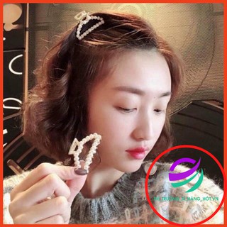 SÉT 3 KẸP TÓC ĐÍNH HẠT ĐÁ HÀN QUỐC CỰC XINH