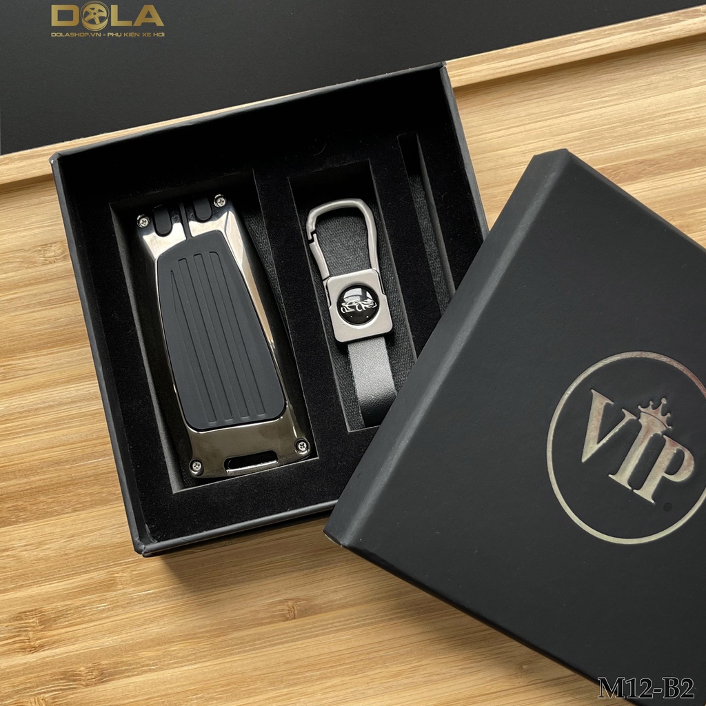 Vỏ ốp khoá xe hơi - Bọc chìa smartkey ô tô BMW 3,4,5,6,7 series, X3 - M12-B2