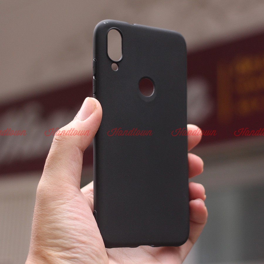 Ốp Lưng Xiaomi Play Silicone Cao Cấp Dẻo Đen Nhám Chống Trầy