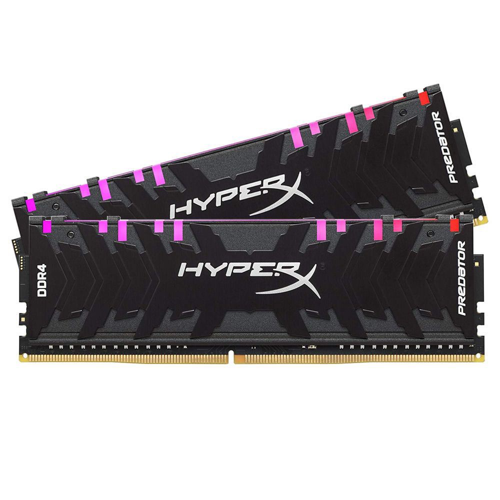 Ram máy tính PC Kingston Hyperx Predator RGB DDR4 3200MHz 2 thanh 8GB - HX432C16PB3AK2 (16Gb / 32Gb)