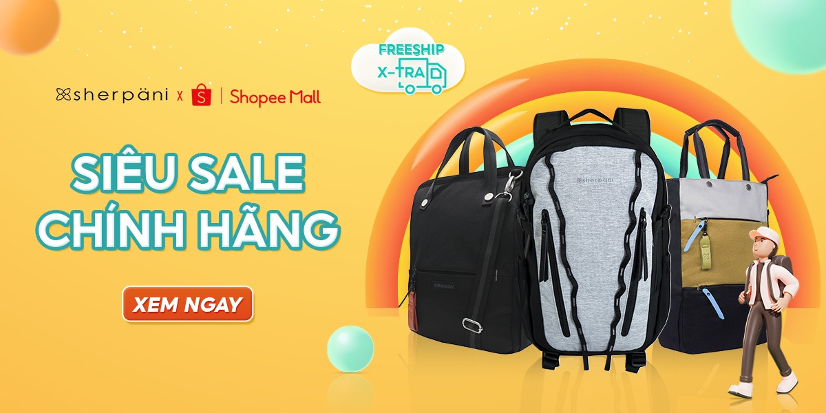 Sherpani Official Store Shop online Shopee Việt Nam
