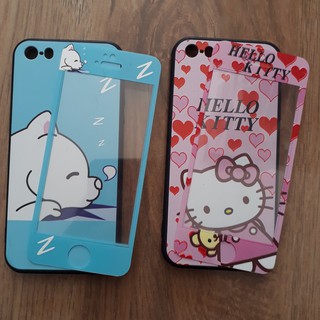 IPHONE 5/5S COMBO ỐP LƯNG+ CƯỜNG LỰC FULL MÀN HÌNH