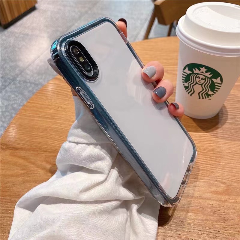 Ốp Điện Thoại HP Màu Trong Suốt Chống Rơi 3 Trong 1 Cho iPhone 7 Plus 8 Plus 6 6s Plus X XS MAX XR