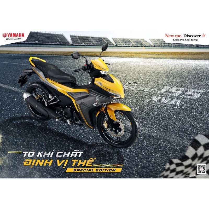 Yamaha Exciter 155 - Sniper 155 - Y16ZR Dĩa Tải Nhôm 7075 CNC 46T 47T - 428 Siêu Bền - Siêu Nhẹ - Siêu Êm