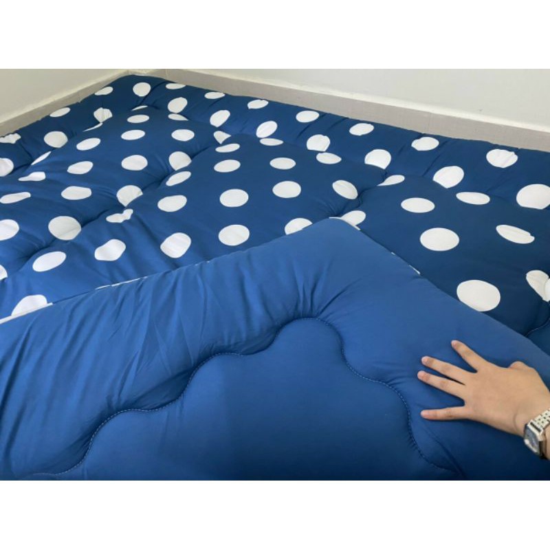 Nệm xuất dư Nhật , Đệm trải sàn topper 1m6x2m,1m4x2m,1mx2m dày 7cm .
