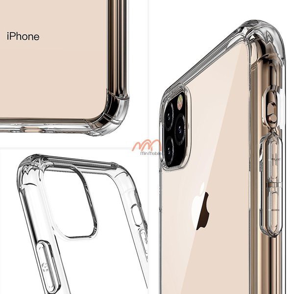 Ốp lưng trong chống sốc 4 cạnh cao cấp cho iPhone 11 / ip 11 Pro / ip 11 pro Max