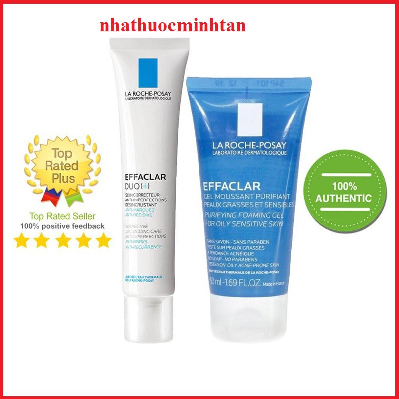 Kem Giảm Mụn La Roche Posay Effaclar Duo+⚡ Chính Hãng ⚡