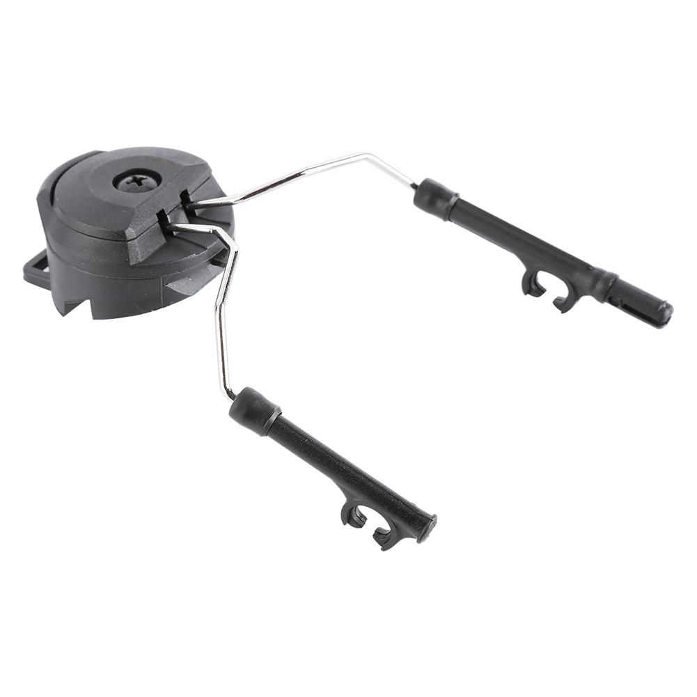 2pcs POM+ Stainless Steel Helmet Arc Rail Suspension Headset Support For Peltor Comtac