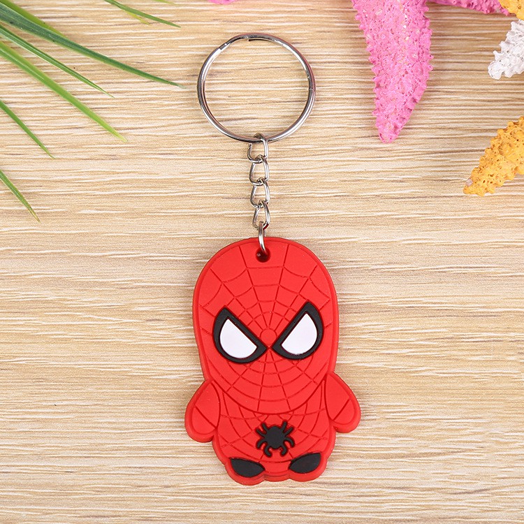 Móc khóa cao su silicon dẻo hình thú hình hoạt hình nhiều mẫu đáng yêu Youngcityshop