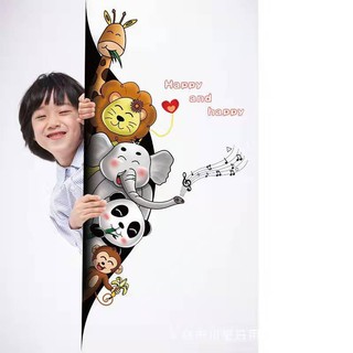 Giá sỉ-Decal trang trí hình thú ngộ nghĩnh-SK-9360