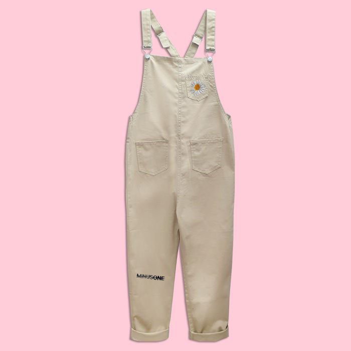 Yếm quần dài nữ kaki ống rộng dáng suông ulzzang hàn quốc Tulibs JN07