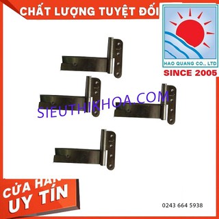 Bộ 4 cái bản lề goong inox số 2