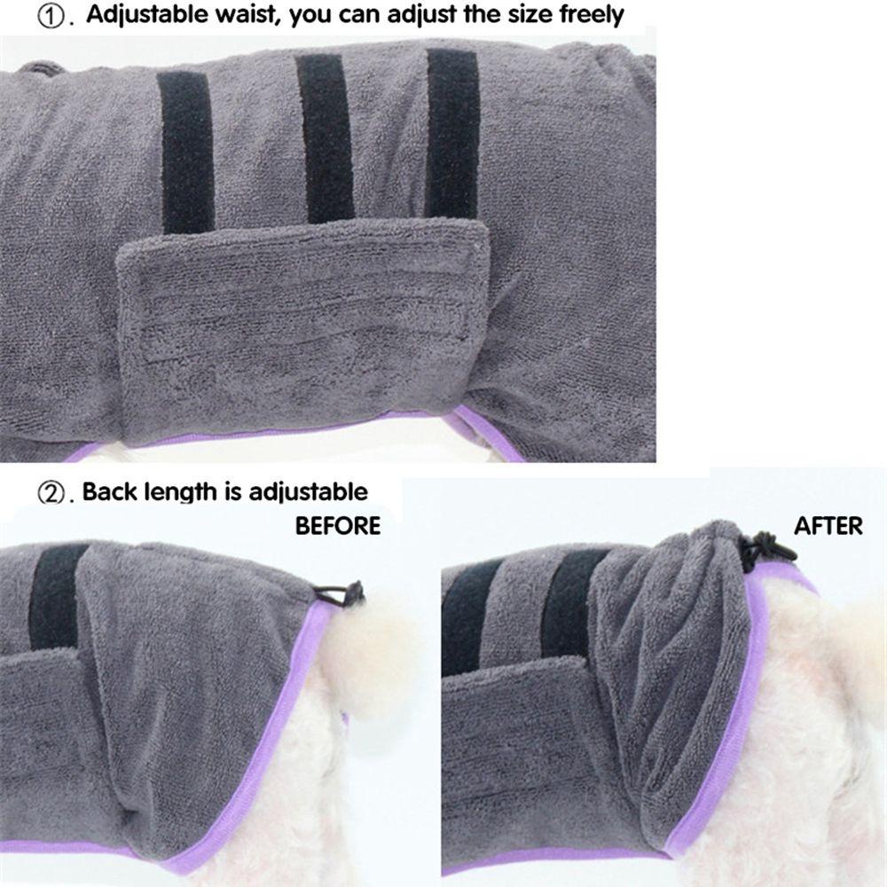 Khăn Tắm Cho Thú Cưng Bằng Sợi Micro Siêu Thấm Hút Nhanh Cỡ Nhỏ / Vừa / Lớn Tiện Dụng