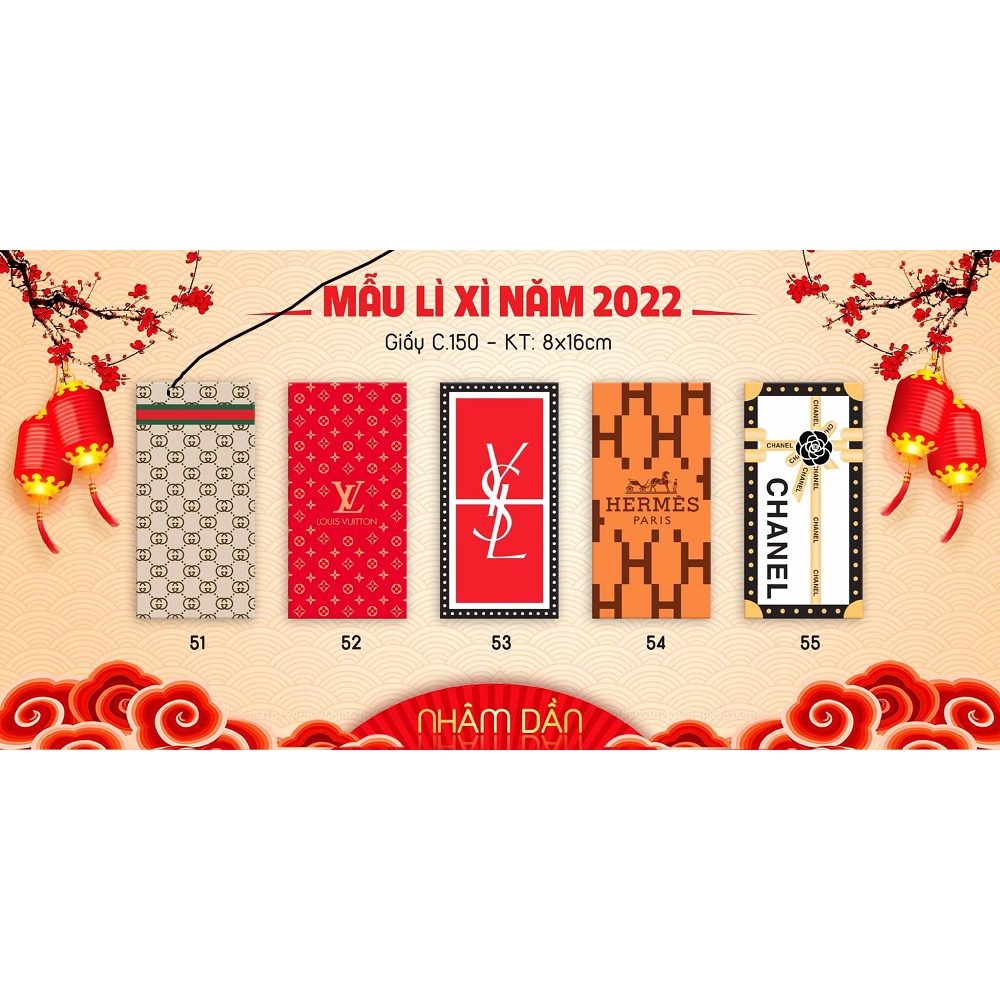 Combo Bao Lì Xì Độc Lạ Tết NHÂM DẦN 2022 Nhiều Mẫu Giá Rẻ - Đẹp Nhiều Lựa Chọn - BLX1