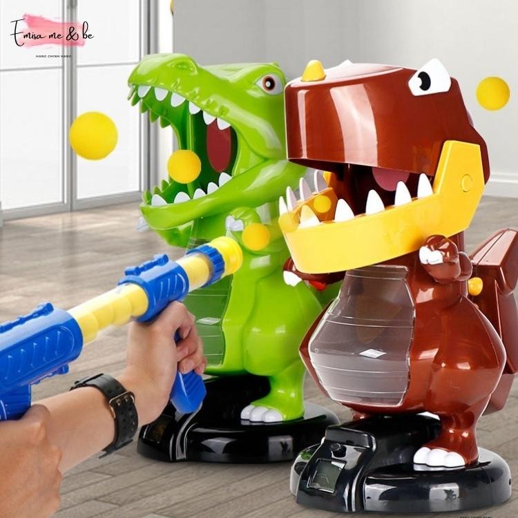 Đồ chơi bắn súng trẻ em, súng bắn khủng long tính điểm cao cấp
