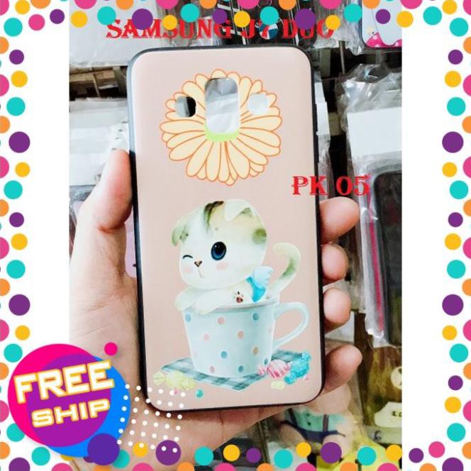 [Rẻ]  SAMSUNG J7 DUO ỐP HÌNH BÓNG SIÊU CUTE -đẹp