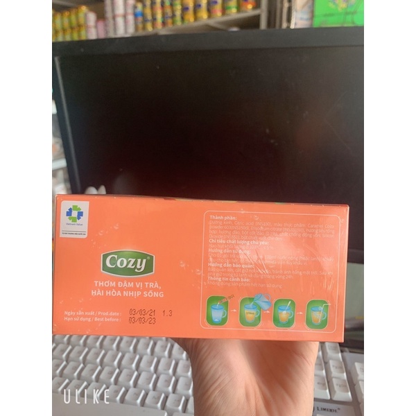 Trà Đào Cozy Ice Tea 270g (18 Gói )