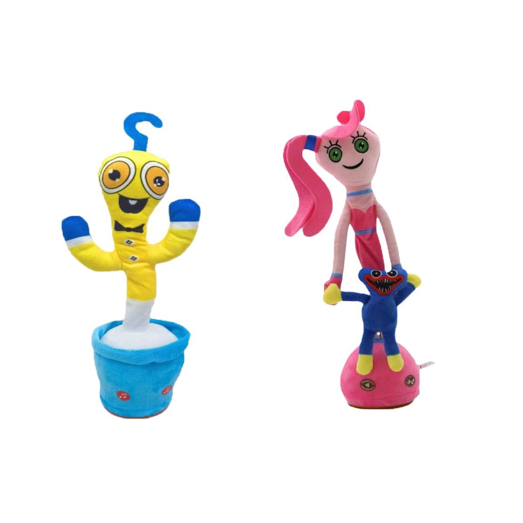 4styles Poppy Mommy Son Nancy Can Dance and Sing Electronic Plush Toys Children's Gift